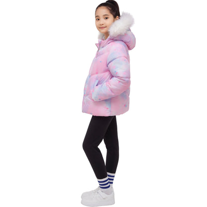 Girls' Heavyweight Puffer Jacket Bubble Coat