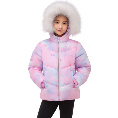 Girls' Heavyweight Puffer Jacket Bubble Coat