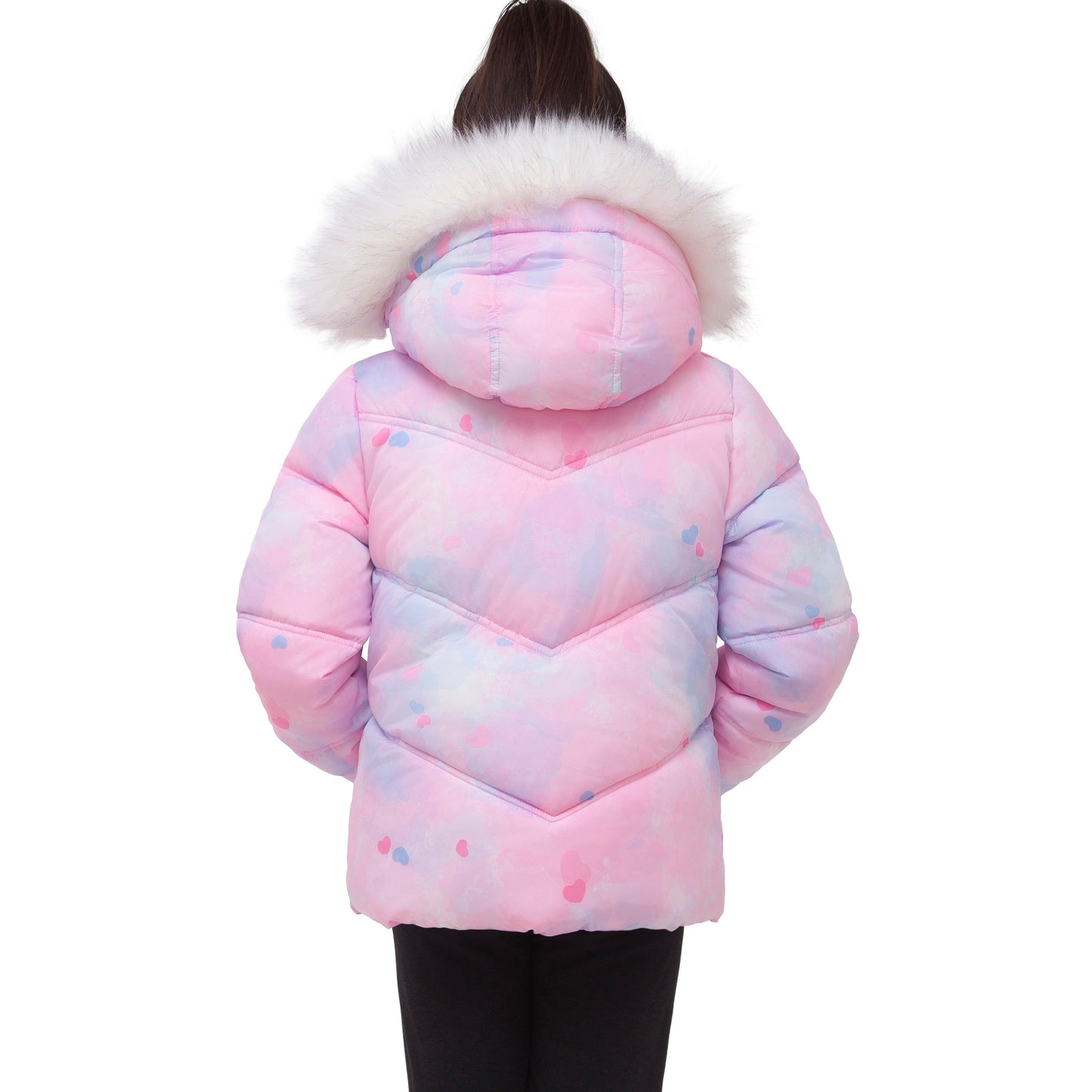 Girls' Heavyweight Puffer Jacket Bubble Coat