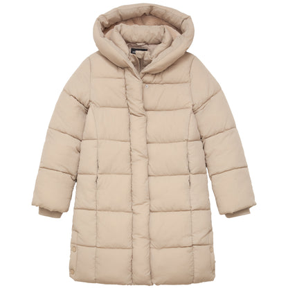 Big Girls' Knee Length Puffer Coat