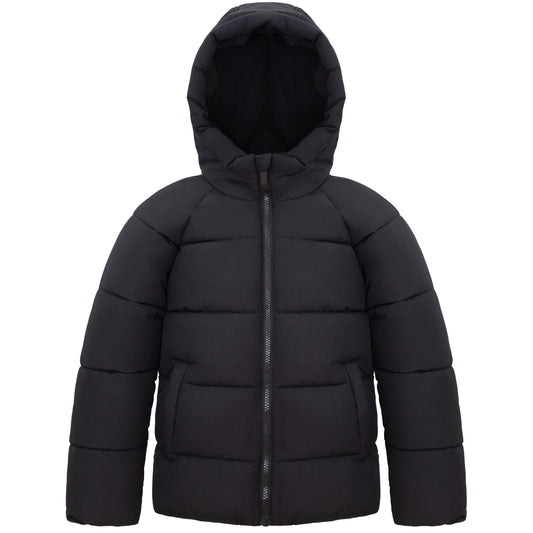 Little and Big Boys' Urban Shield Ripstop Puffer Jacket Coats & Jackets Black / XS Rokka&Rolla