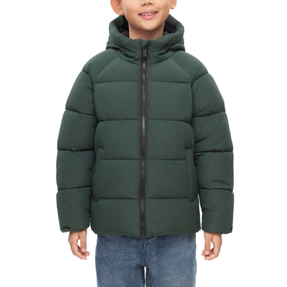 Little and Big Boys' Urban Shield Ripstop Puffer Jacket Rokka&Rolla