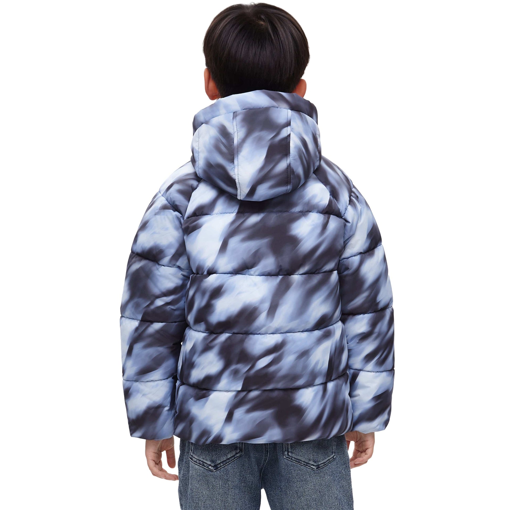 Little and Big Boys' Urban Shield Ripstop Puffer Jacket Rokka&Rolla