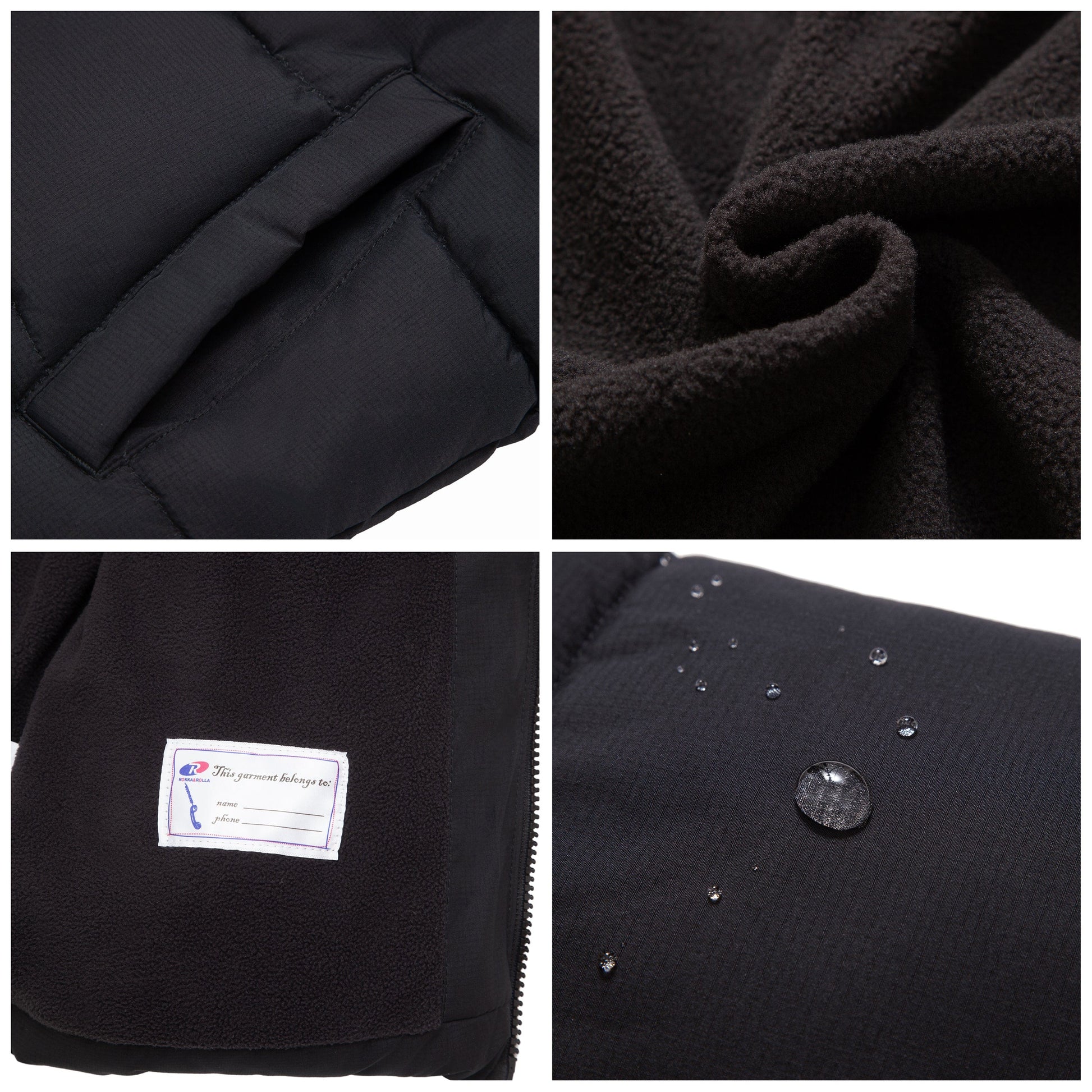 Little and Big Boys' Urban Shield Ripstop Puffer Jacket Rokka&Rolla