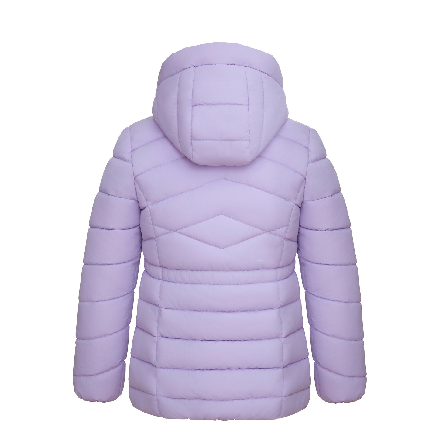 Girls' Jacket Lightweight Long Puffer Jacket