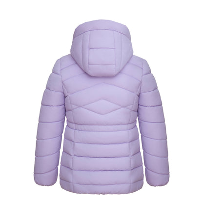 Girls' Jacket Lightweight Long Puffer Jacket