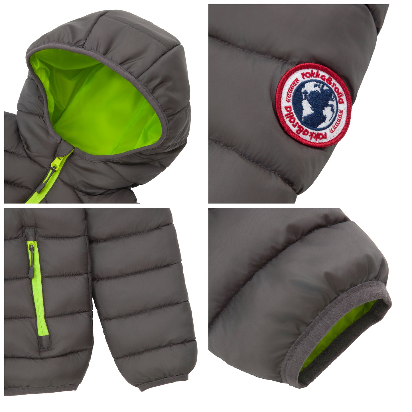 Boys' Reversible Lightweight Puffer Jacket