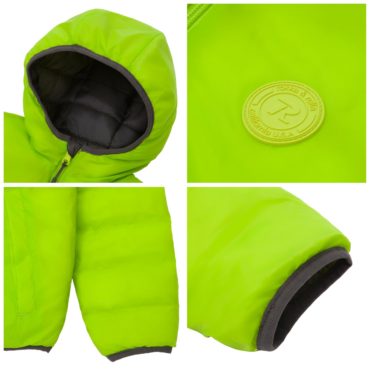 Boys' Reversible Lightweight Puffer Jacket