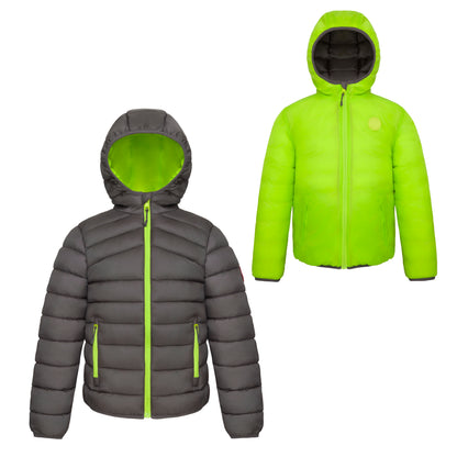 Boys' Reversible Lightweight Puffer Jacket