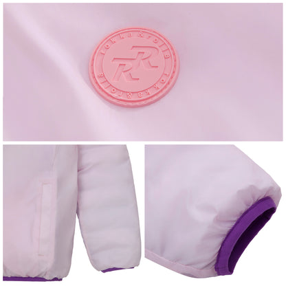 Girls' Reversible Lightweight Puffer Jacket