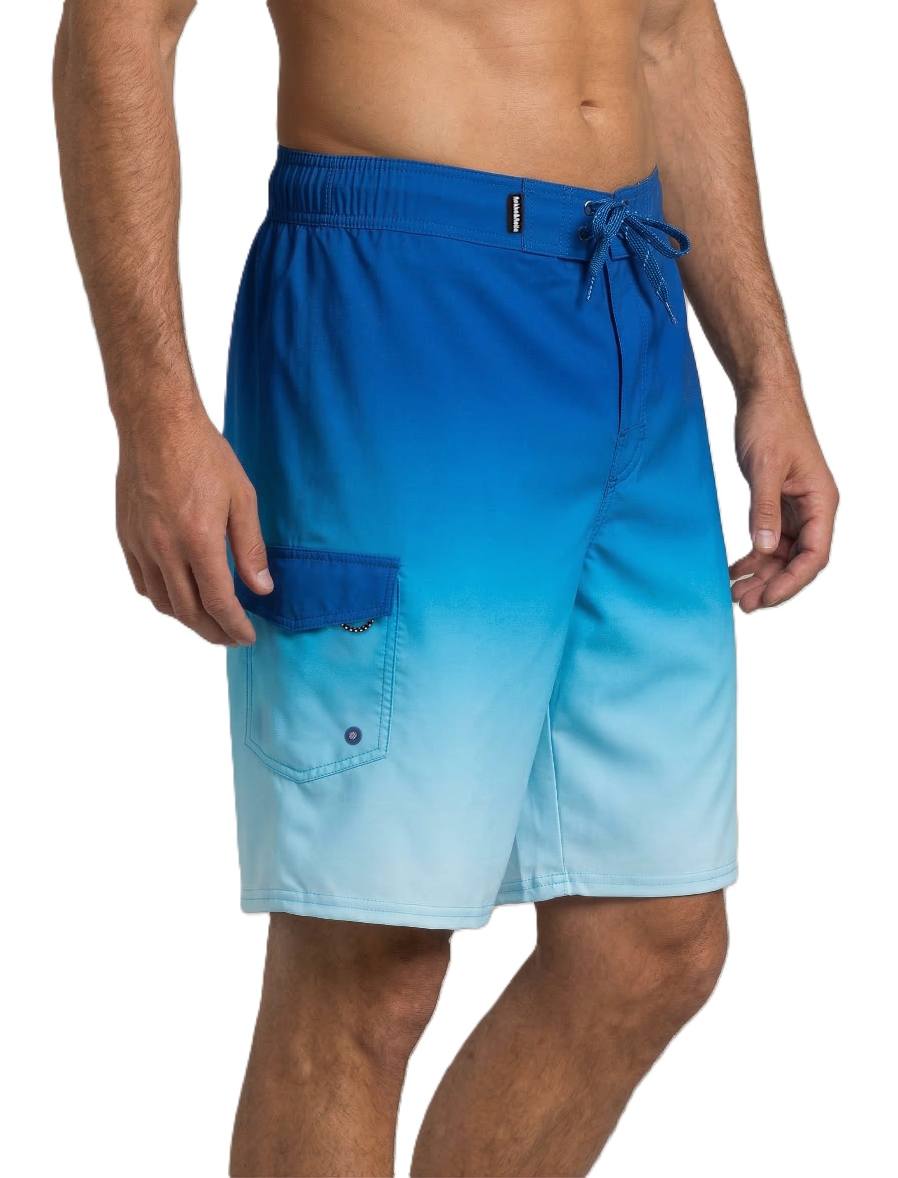 Men's 4-Way Stretch Beach Shorts Swimwear Rokka & Rolla