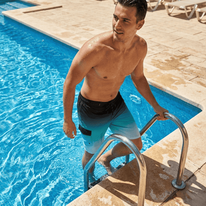 Men's 4-Way Stretch Beach Shorts Swimwear Rokka & Rolla