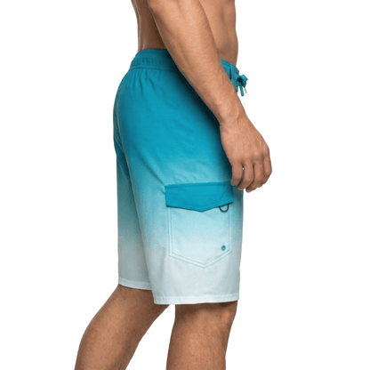 Men's 4-Way Stretch Board Shorts 9" Quick Dry Beach Swimwear Swimwear Rokka & Rolla