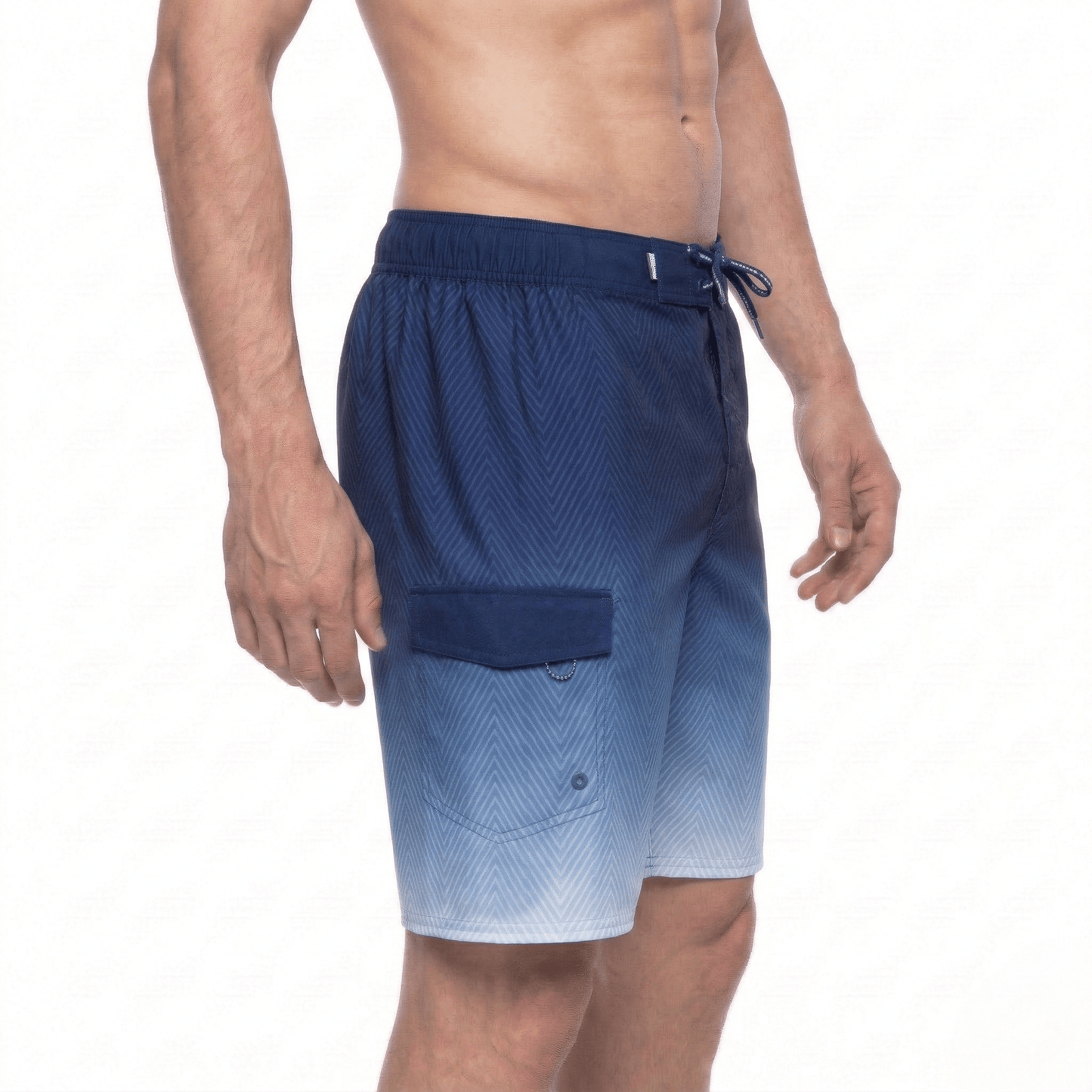 Men's 4-Way Stretch Board Shorts 9" Quick Dry Beach Swimwear Swimwear Rokka & Rolla