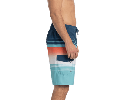 Men's 4-Way Stretch Board Shorts 9" Quick Dry Beach Swimwear Swimwear Rokka & Rolla