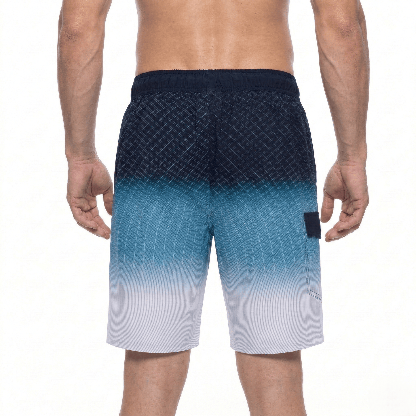 Men's 4-Way Stretch Board Shorts 9" Quick Dry Beach Swimwear Swimwear Rokka & Rolla