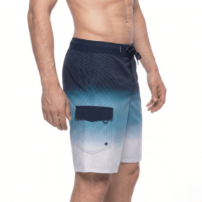 Men's 4-Way Stretch Board Shorts 9" Quick Dry Beach Swimwear Swimwear Rokka & Rolla