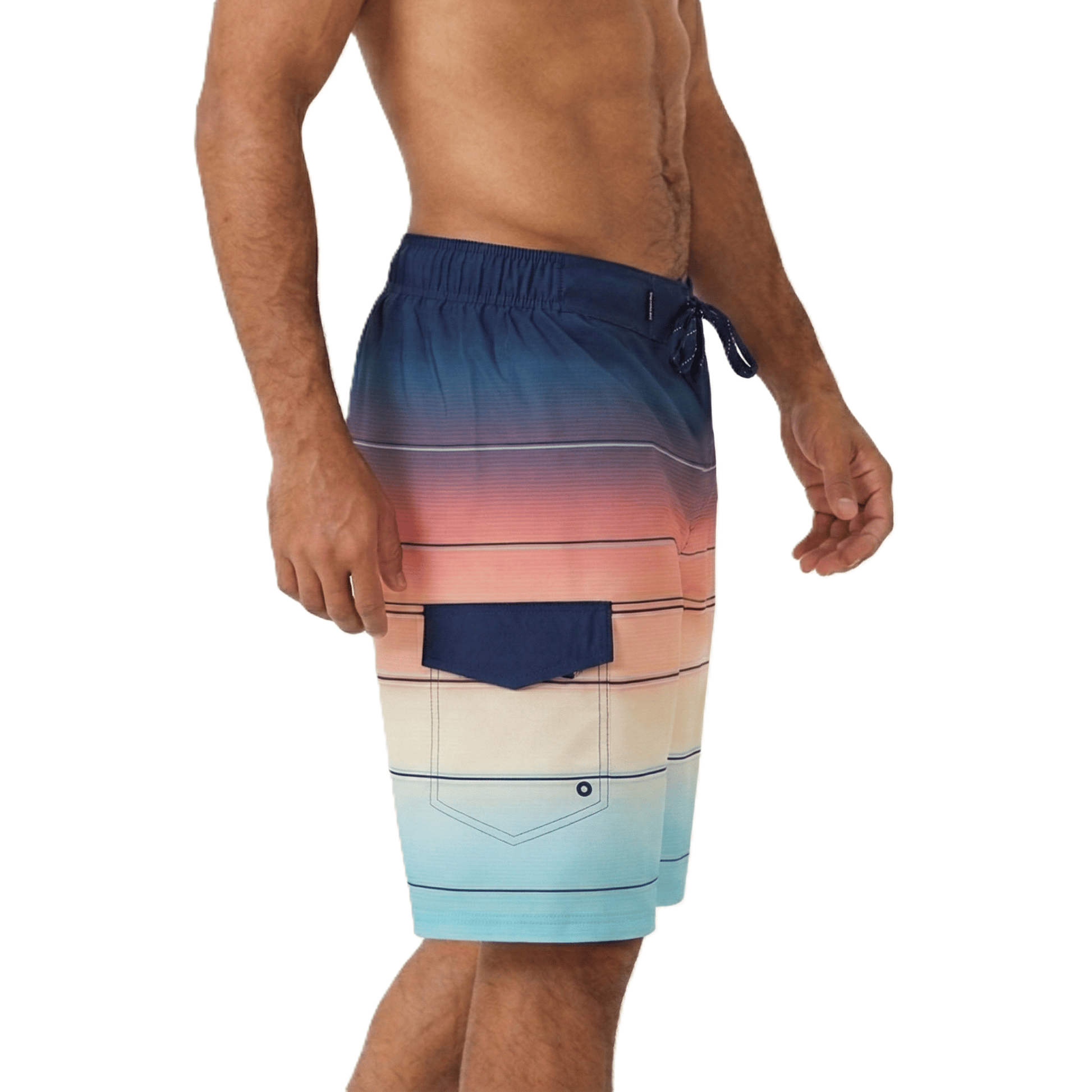 Men's 4-Way Stretch Board Shorts 9" Quick Dry Beach Swimwear Swimwear Rokka & Rolla