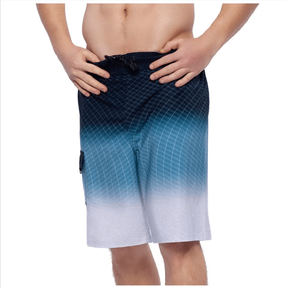 Men's 4-Way Stretch Board Shorts 9" Quick Dry Beach Swimwear Swimwear Rokka & Rolla