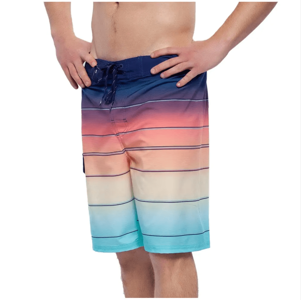 Men's 4-Way Stretch Board Shorts 9" Quick Dry Beach Swimwear Swimwear Rokka & Rolla