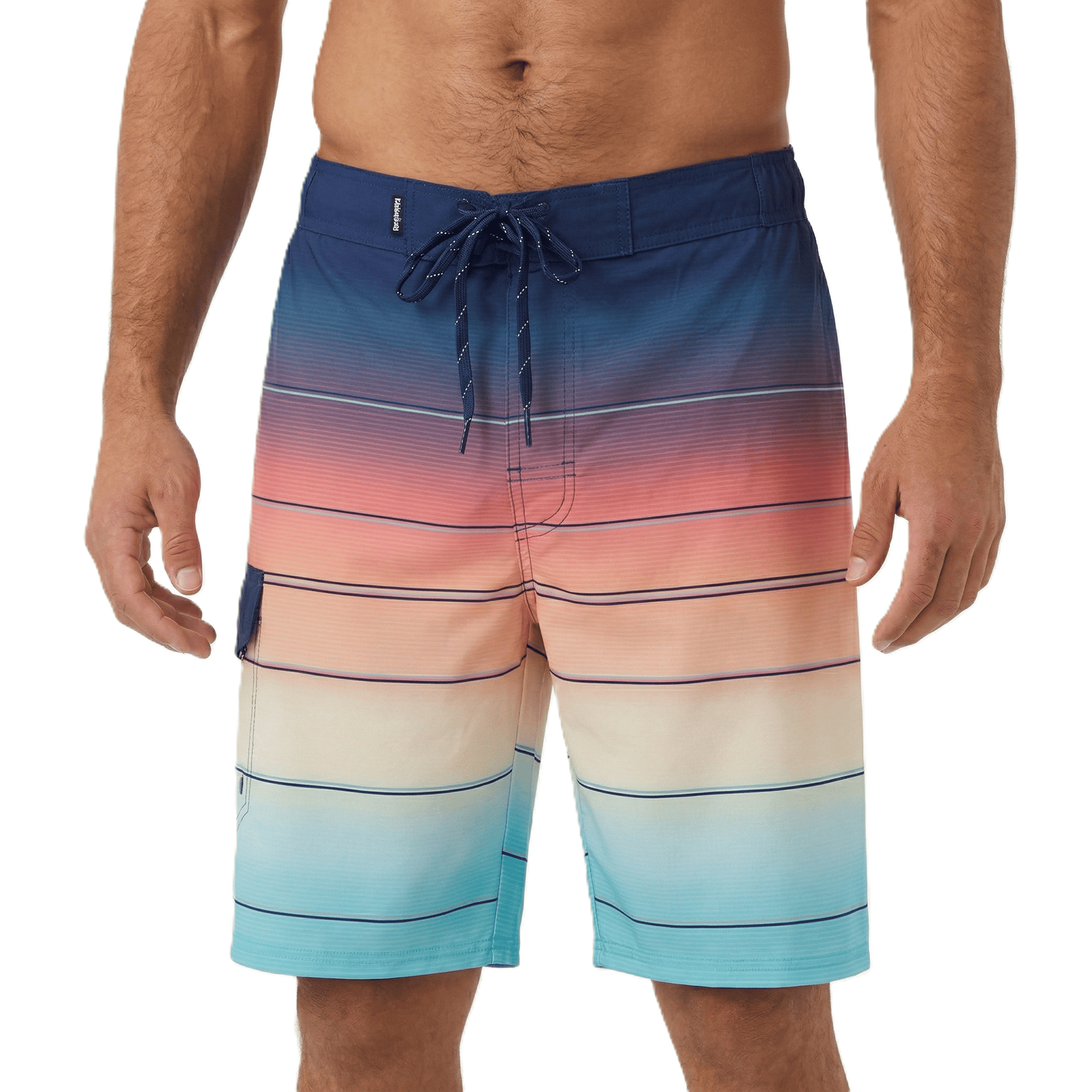Men's 4-Way Stretch Board Shorts 9" Quick Dry Beach Swimwear Swimwear S (28-30) / Summer Paradise Rokka & Rolla