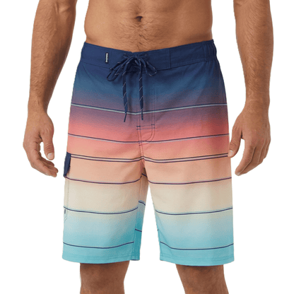 Men's 4-Way Stretch Board Shorts 9" Quick Dry Beach Swimwear Swimwear S (28-30) / Summer Paradise Rokka & Rolla