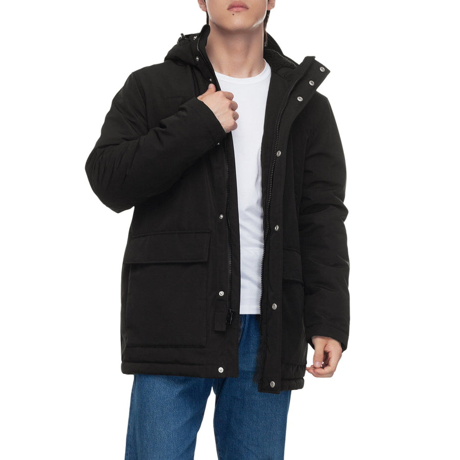 Men's Hooded Parka Jacket Coats & Jackets Rokka & Rolla