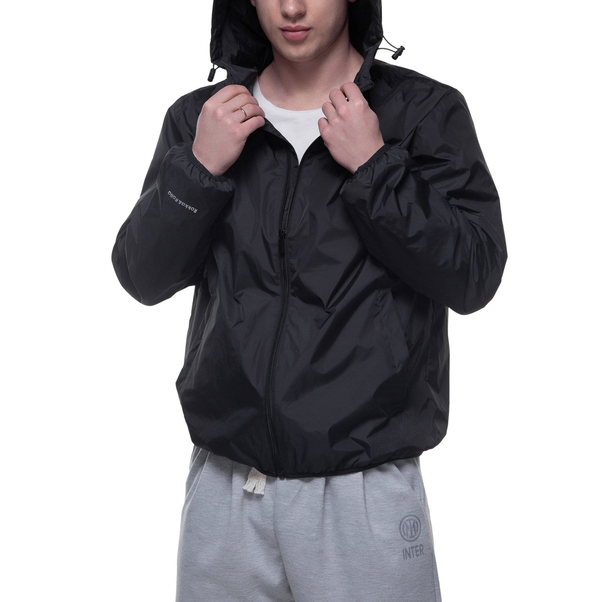Men's Lightweight Packable Mesh Windbreaker Coats & Jackets Rokka & Rolla