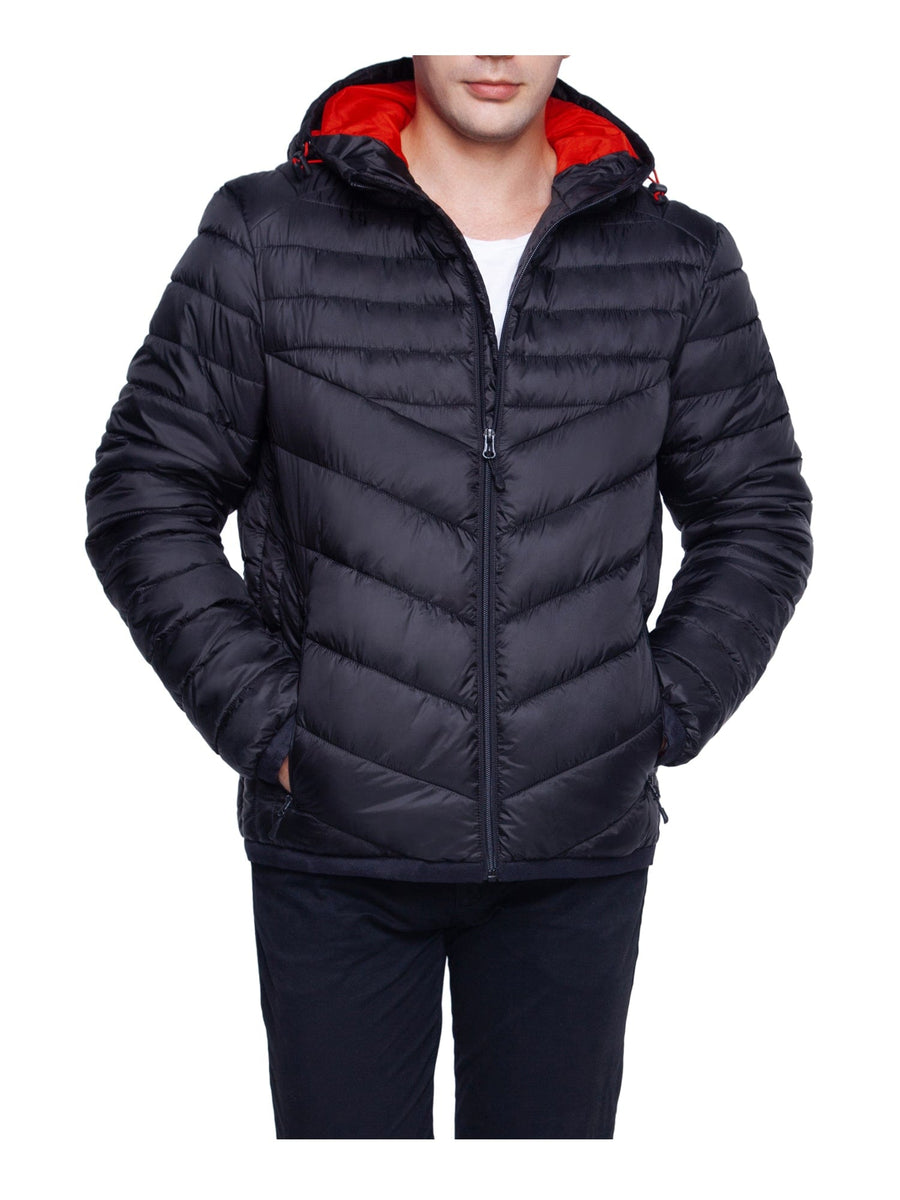 Rokka&Rolla Boys' Sherpa Puffer Jacket - Water-Resistant Winter Coat With Hood