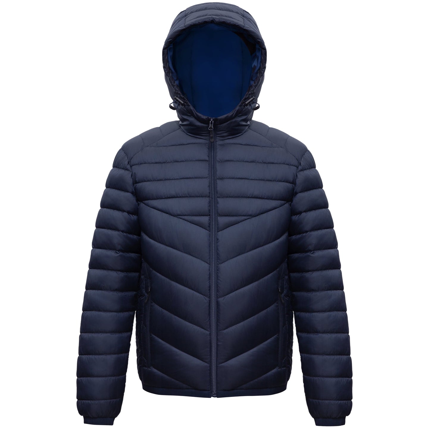Men's Lightweight Padded Puffer Jacket Coats & Jackets S / Navy Rokka & Rolla