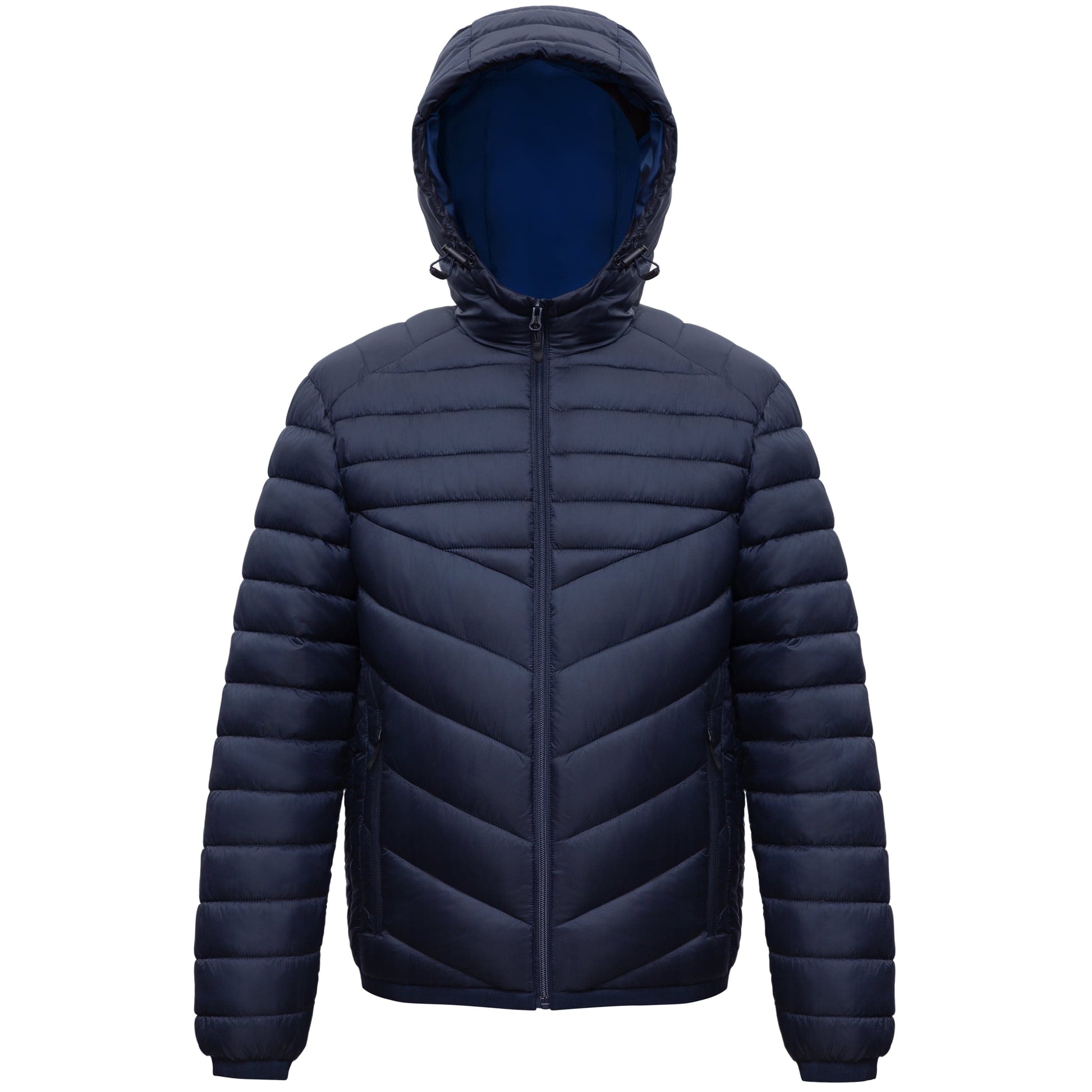 Men's Lightweight Padded Puffer Jacket Coats & Jackets S / Navy Rokka & Rolla
