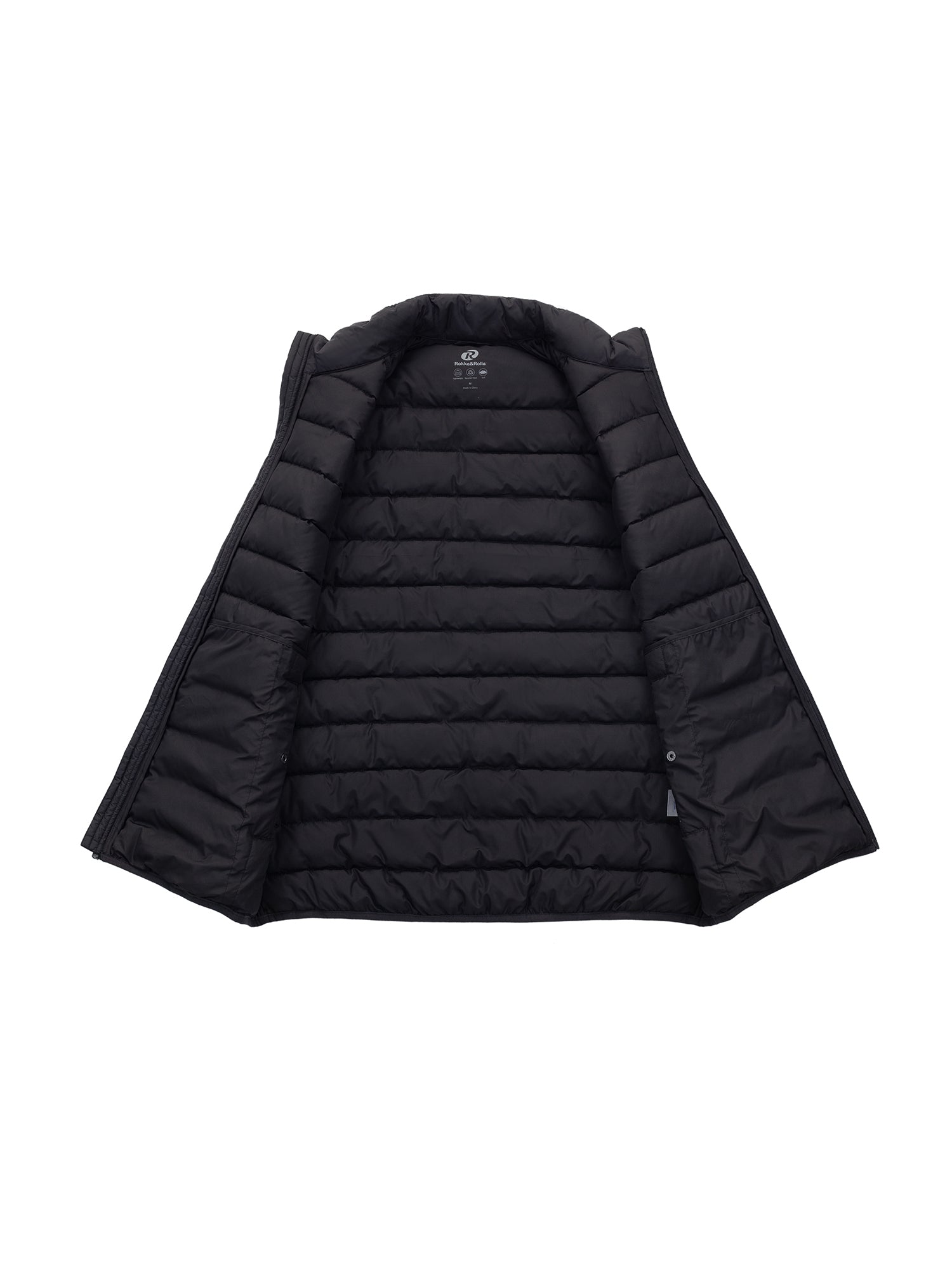 Men's Lightweight Puffer Vest Vests Rokka & Rolla
