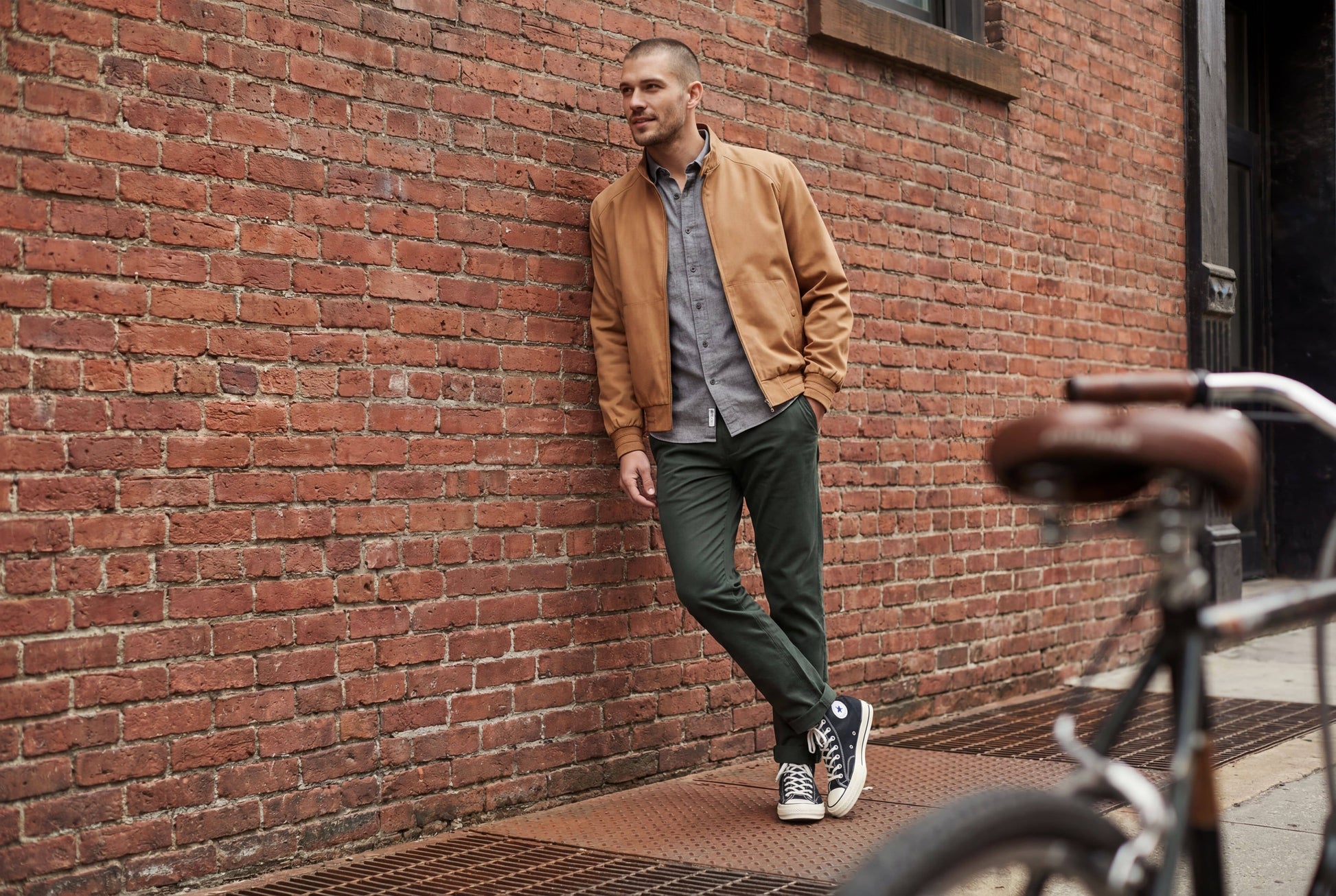 Men's Lightweight Water-resistant Bomber Jacket Coats & Jackets Rokka & Rolla