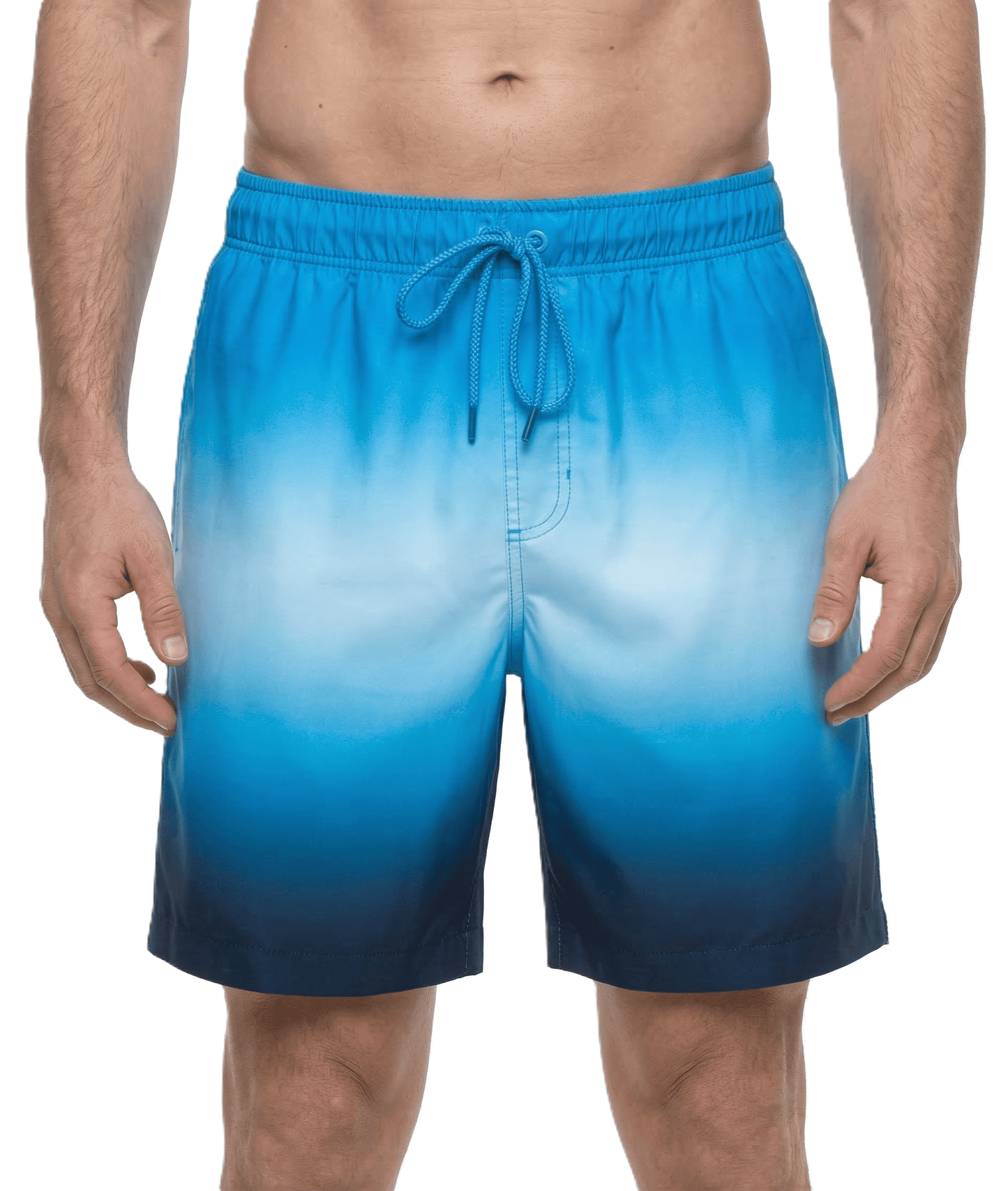 Men's Quick Dry Mesh Lined Swim Trunks Swimwear Blue Current / S Rokka & Rolla