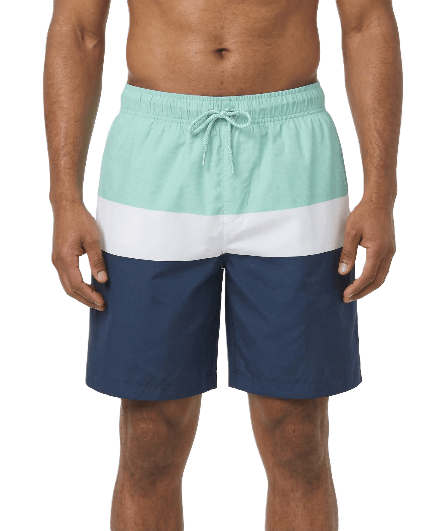 Men's Quick Dry Mesh Lined Swim Trunks Swimwear Ice Cold Blue / S Rokka & Rolla