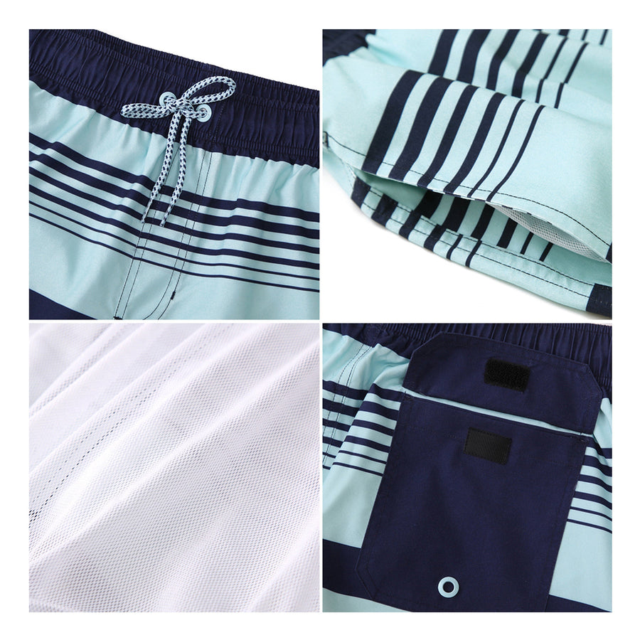 Men's Quick Dry Mesh Lined Swim Trunks Swimwear Rokka & Rolla