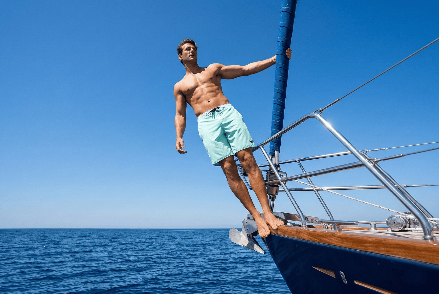 Men's Quick Dry Mesh Lined Swim Trunks Swimwear Rokka & Rolla