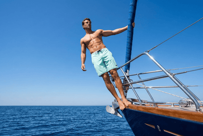 Men's Quick Dry Mesh Lined Swim Trunks Swimwear Rokka & Rolla