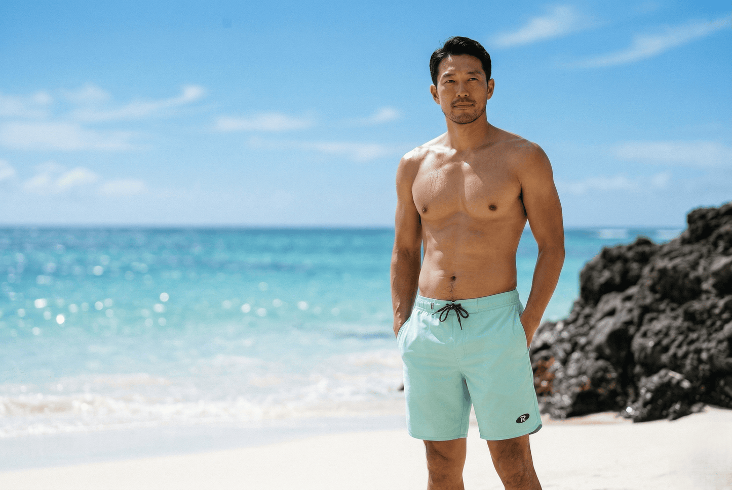 Men's Quick Dry Mesh Lined Swim Trunks Swimwear Rokka & Rolla
