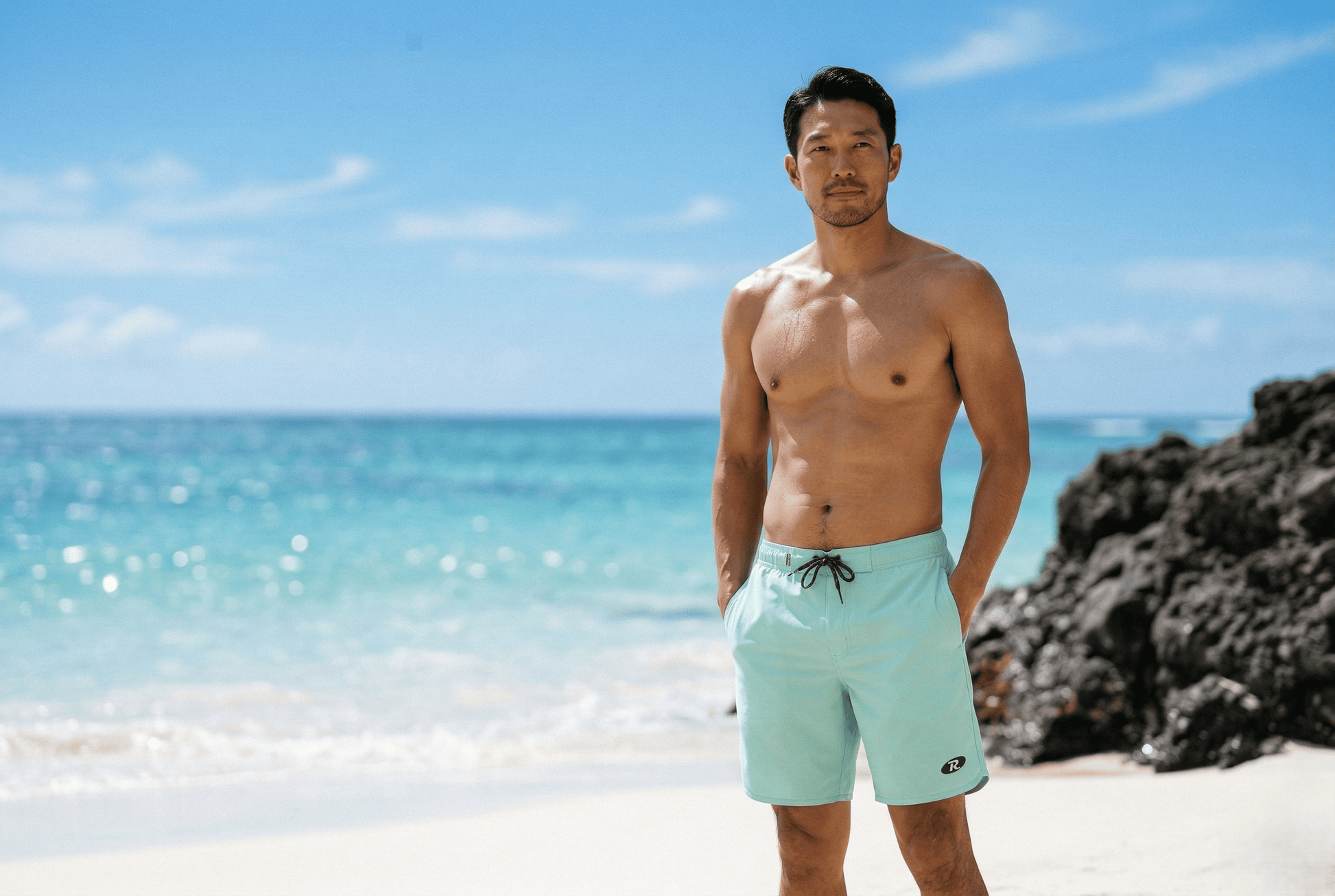 Men's Quick Dry Mesh Lined Swim Trunks Swimwear Rokka & Rolla