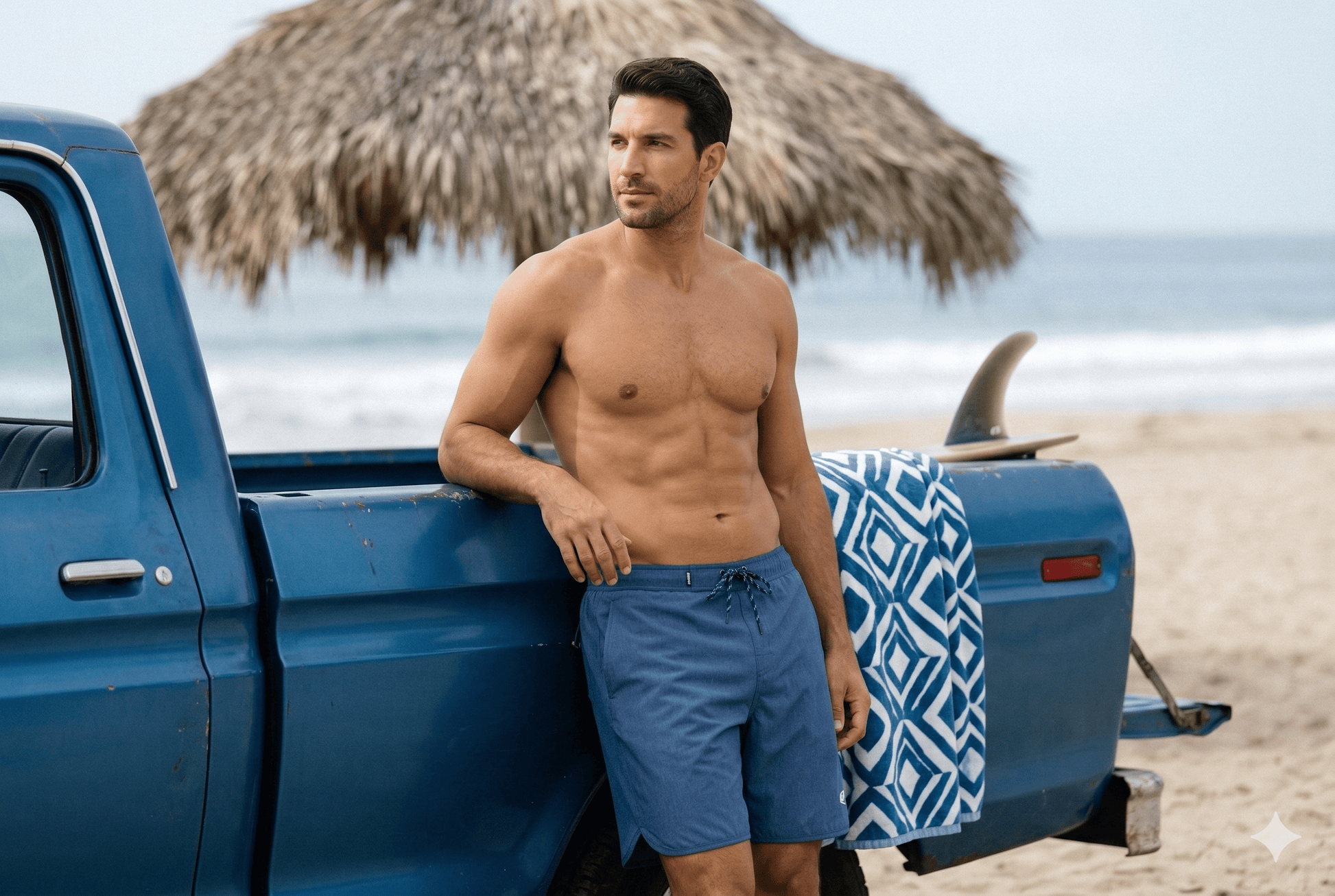 Men's Quick Dry Mesh Lined Swim Trunks Swimwear Rokka & Rolla
