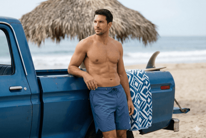 Men's Quick Dry Mesh Lined Swim Trunks Swimwear Rokka & Rolla