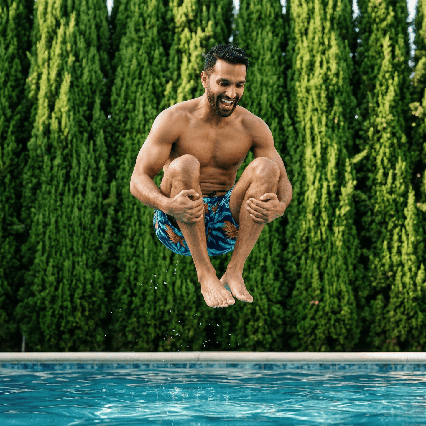 Men's Quick Dry Mesh Lined Swim Trunks Swimwear Rokka & Rolla