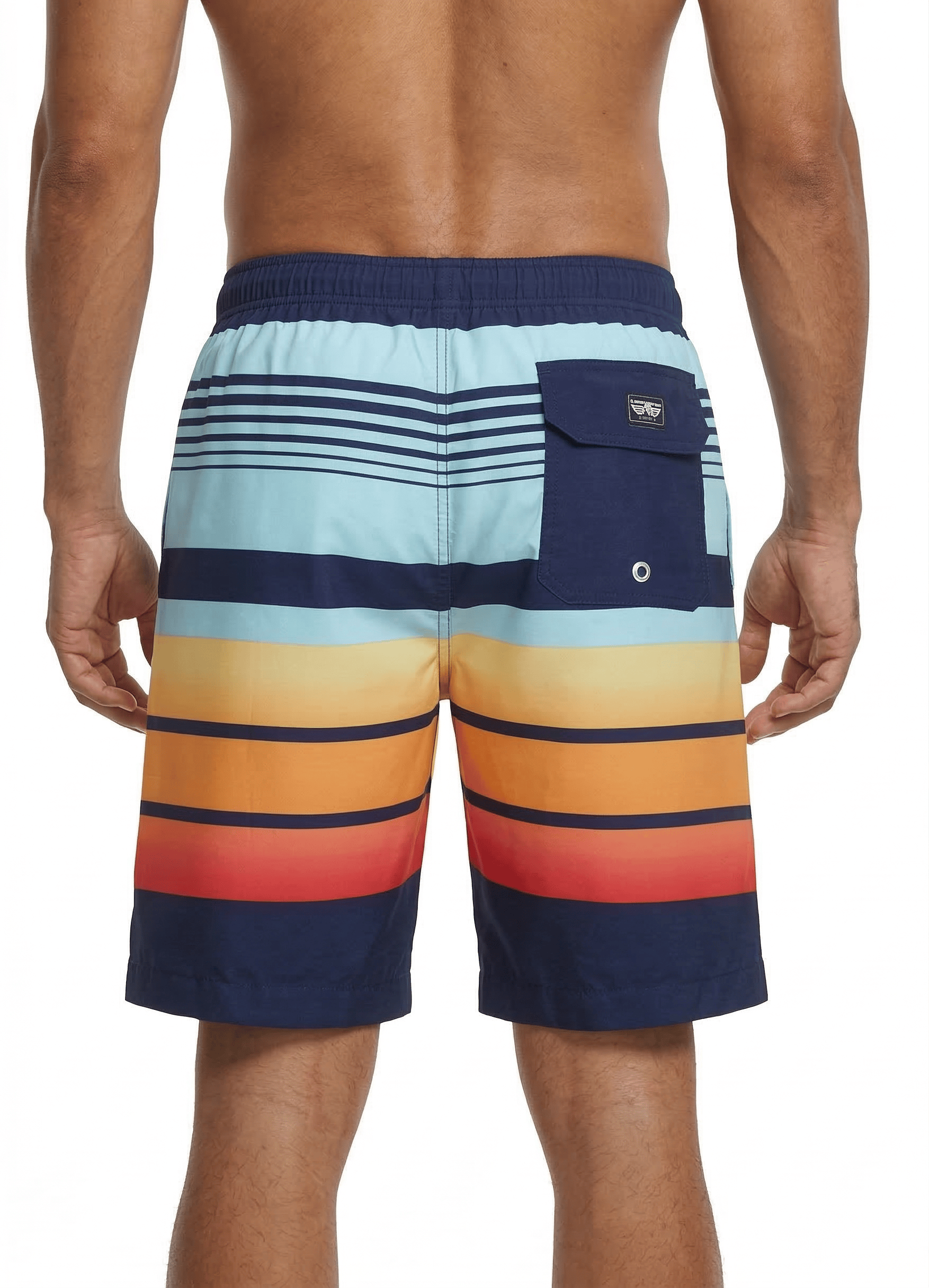 Men's Quick Dry Mesh Lined Swim Trunks Swimwear Rokka & Rolla