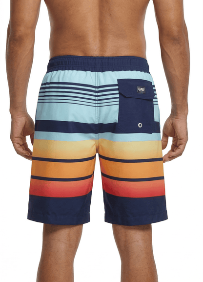 Men's Quick Dry Mesh Lined Swim Trunks Swimwear Rokka & Rolla
