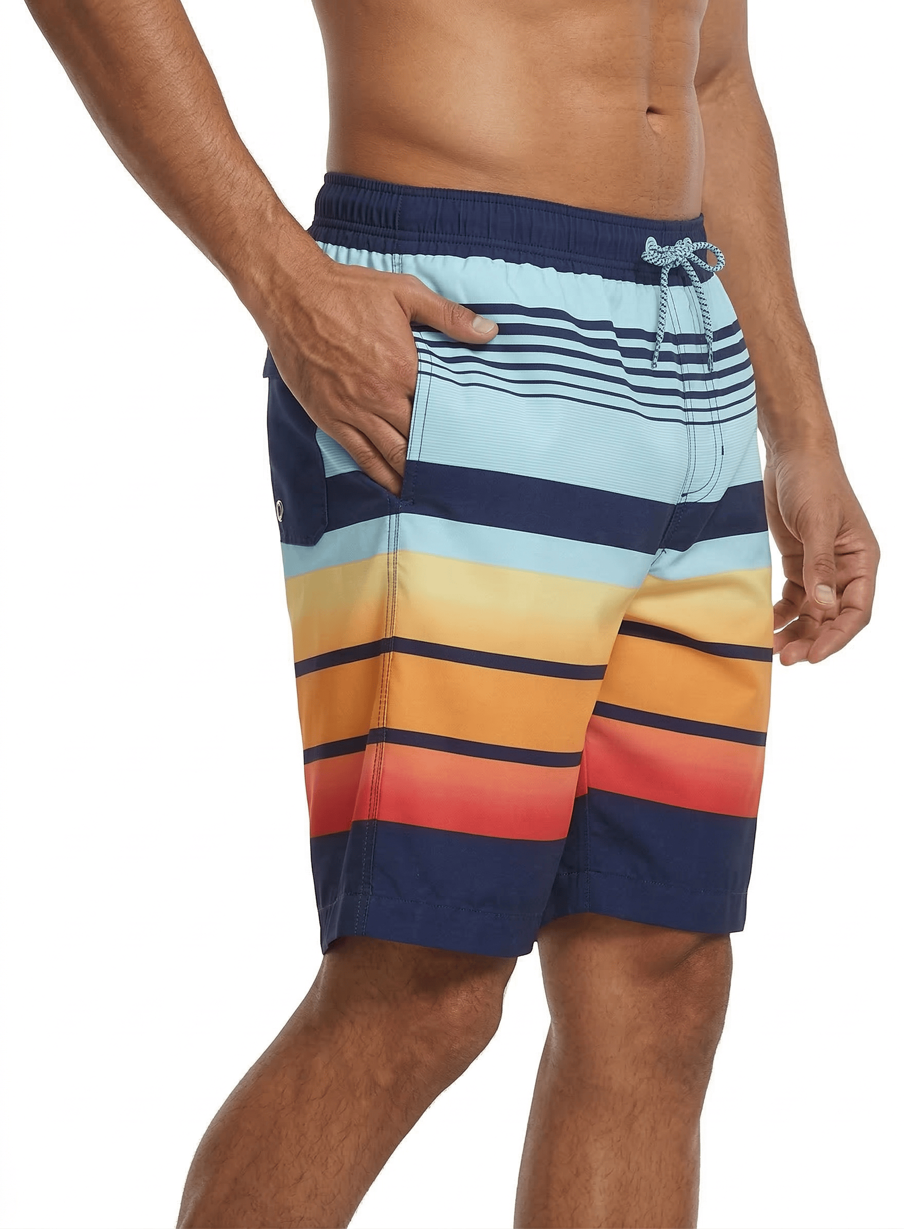 Men's Quick Dry Mesh Lined Swim Trunks Swimwear Rokka & Rolla
