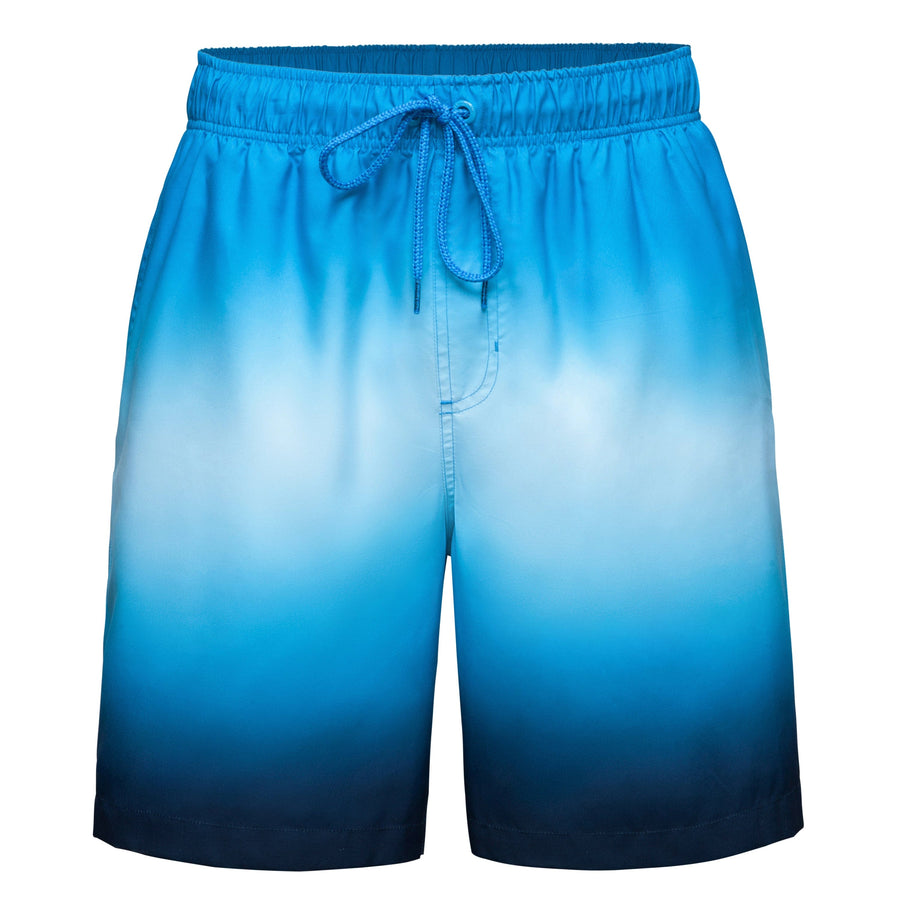 Men's Quick Dry Mesh Lined Swim Trunks Swimwear S / Blue Current Rokka & Rolla