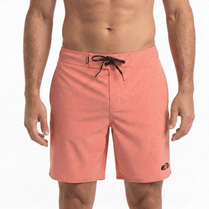 Men's Quick Dry Mesh Lined Swim Trunks Swimwear S / Peach Rokka & Rolla