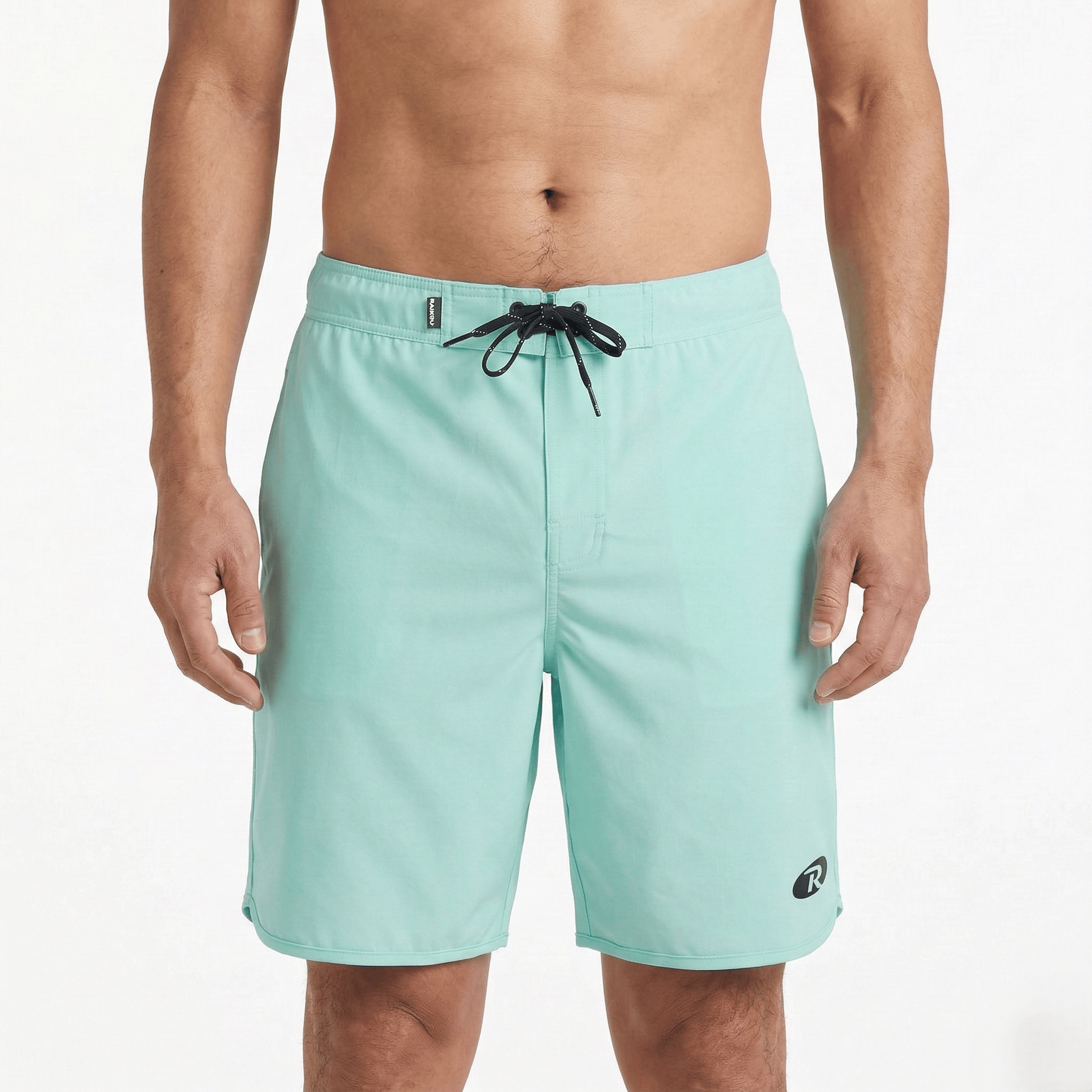 Men's Quick Dry Mesh Lined Swim Trunks Swimwear S / Teal Rokka & Rolla