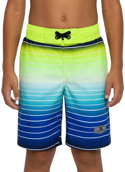 Boys' Quick Dry Mesh Lined Swim Trunks - Rokka&Rolla